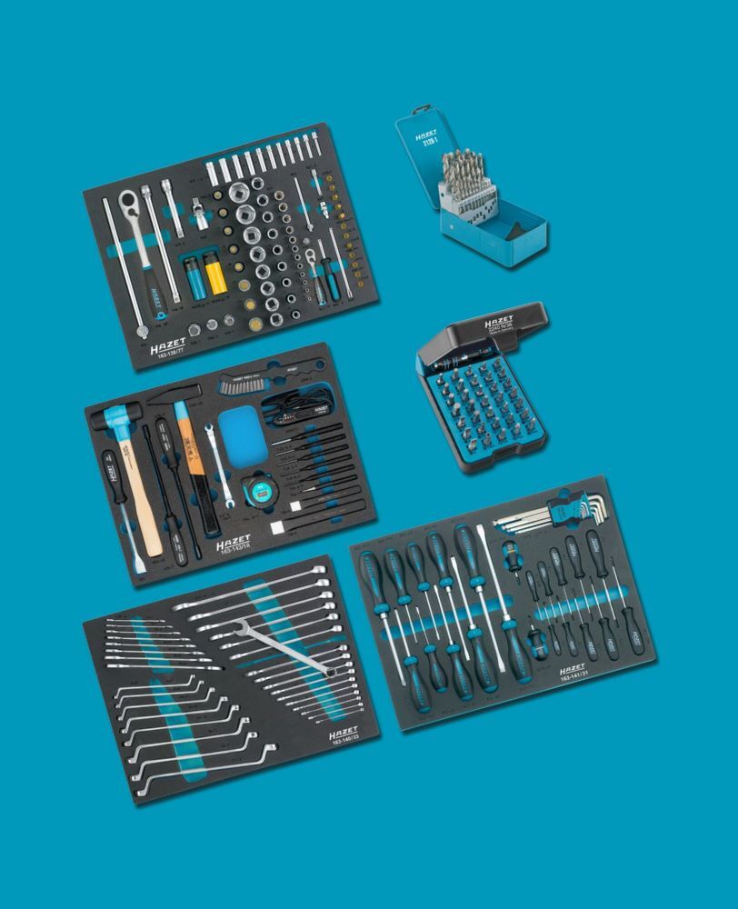 Hazet Werkzeugsortiment 0-179/220 mit 220 Teilen Safety Insert System Produktbild Hazet Werkzeugsortiment 0-179/220 mit 220 Teilen Safety Insert System