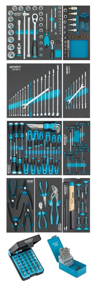 Hazet Werkzeug Sortiment 0-6/217 mit 217 Teilen in Safety Insert System Produktbild Hazet Werkzeug Sortiment 0-6/217 mit 217 Teilen in Safety Insert System