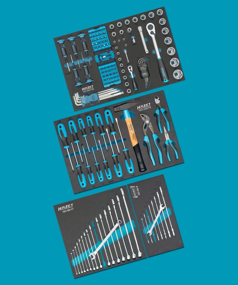 Hazet Werkzeug Sortiment 0-178N/147 Safety Insert System 147 teilig Produktbild Hazet Werkzeug Sortiment 0-178N/147 Safety Insert System 147 teilig