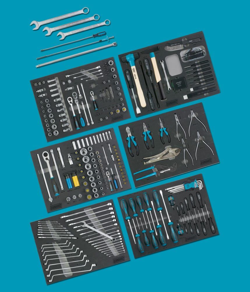 Hazet Werkzeug Sortiment in Weichschaumeinlage 0-2900-163/264-BMW 264 Teile Produktbild Hazet Werkzeug Sortiment in Weichschaumeinlage 0-2900-163/264-BMW 264 Teile