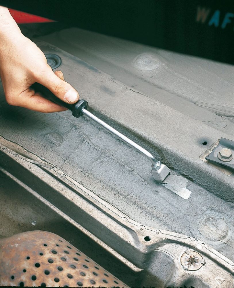 Produktbild KFZ Winkelschaber 822 verchromt 260 x 20 mm bild 2