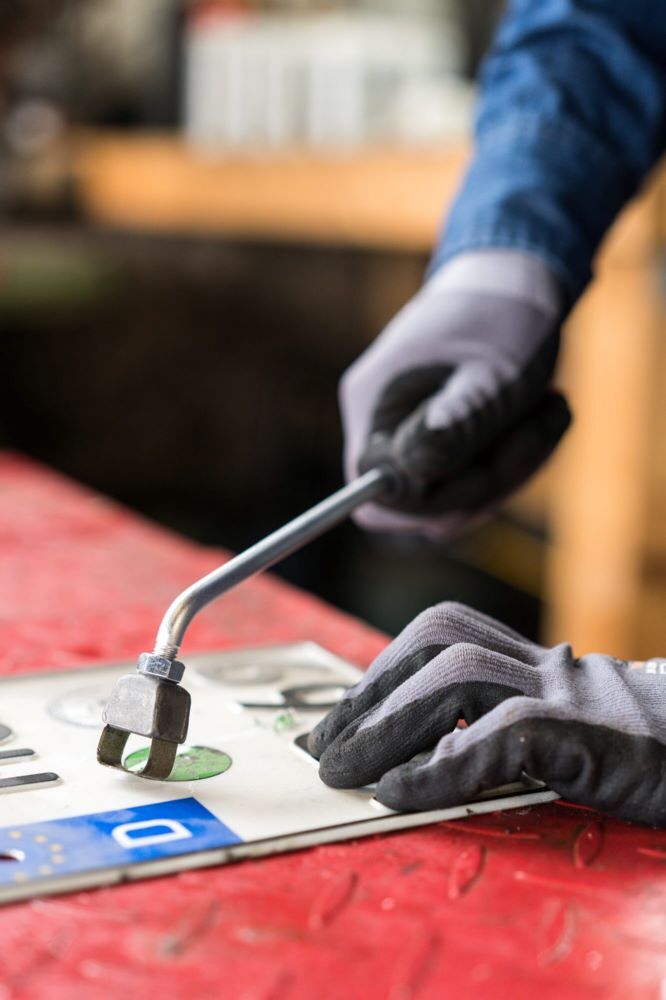 Produktbild KFZ Winkelschaber 822 verchromt 260 x 20 mm bild 3