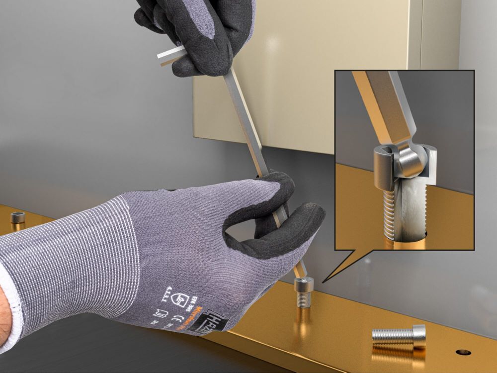 Produktbild Winkelschraubendreher Satz 2105LG/9H Innen Sechskant Profil 9 teilig bild 5