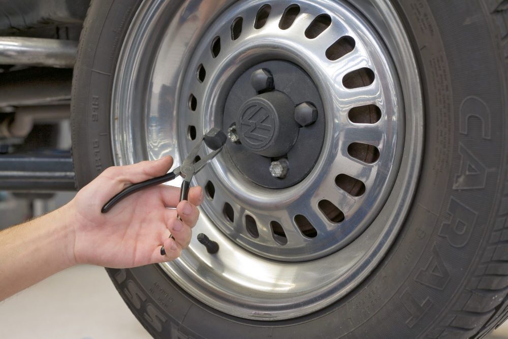 Produktbild Zange für Radschraubenkappen 666-10 Länge 160 mm bild 2