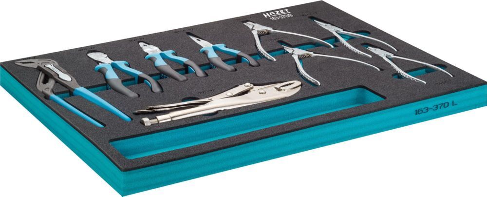 Hazet Zangen Satz 163-370/9 E4-E20 3-36 9 teilig Produktbild Hazet Zangen Satz 163-370/9 E4-E20 3-36 9 teilig bild 2