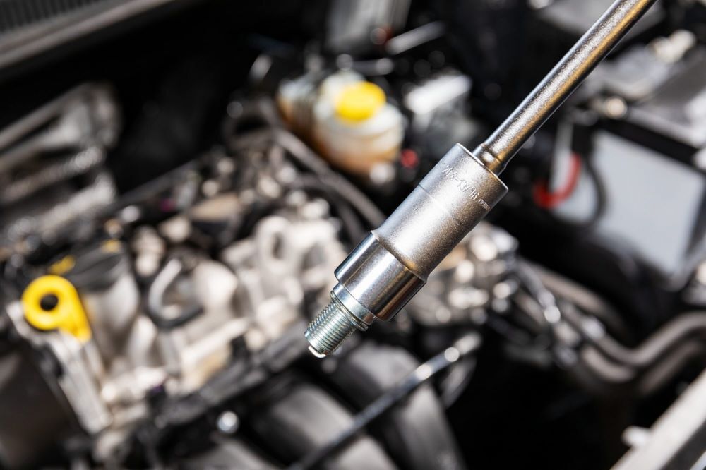 Produktbild Zündkerzen Steckschlüsseleinsatz 880KF Außen Sechskant Profil SW 20,8 mm bild 4