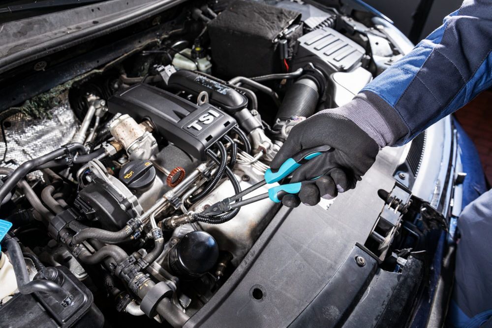 Produktbild KFZ Zündkerzensteckerzange 1849-3 Länge 265 mm bild 3