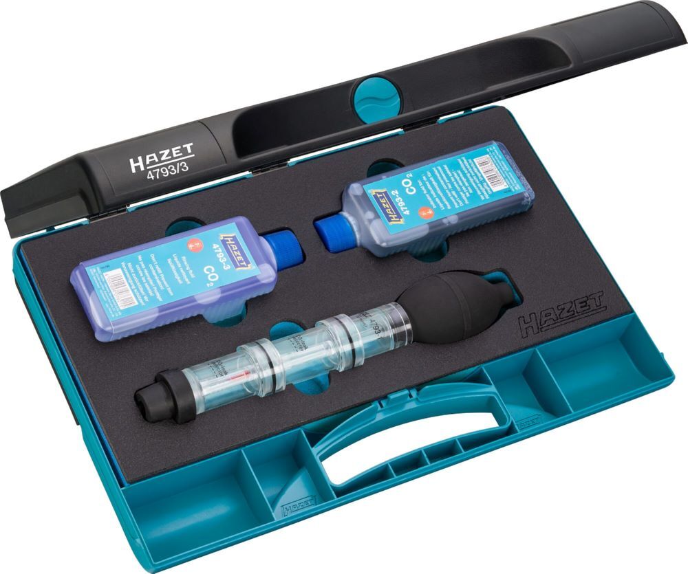 Hazet Zylinderkopf Dichtigkeits Prüfgerät 4793/3 3 teilig Produktbild Hazet Zylinderkopf Dichtigkeits Prüfgerät 4793/3 3 teilig