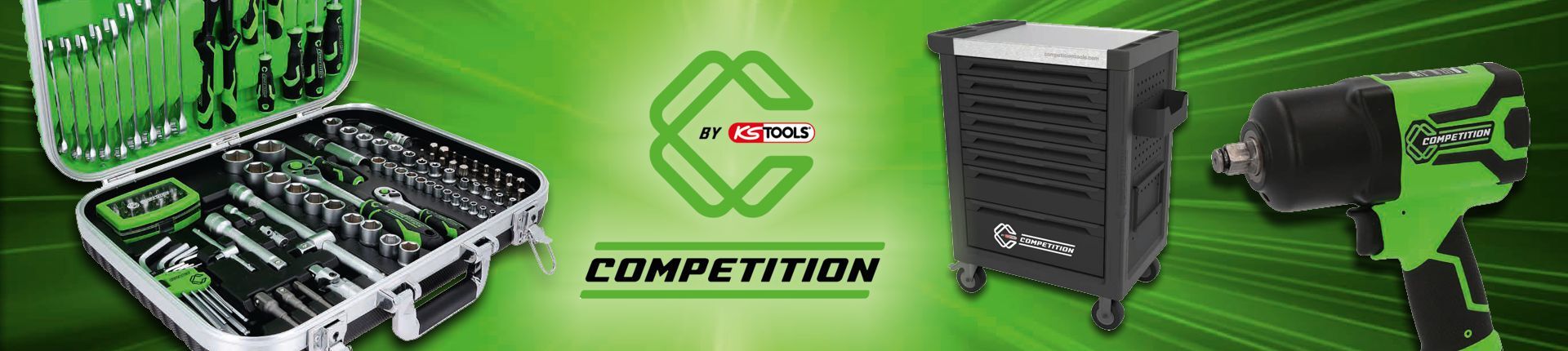 Banner mit Produkt-Beispielen Competition by KS Tools