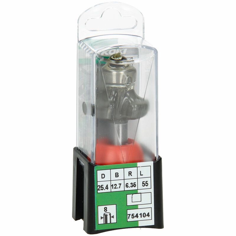 Produktbild Abrundfräser mit Kugellager 8 mm 25,4 x 55 x 6,3 mm bild 3