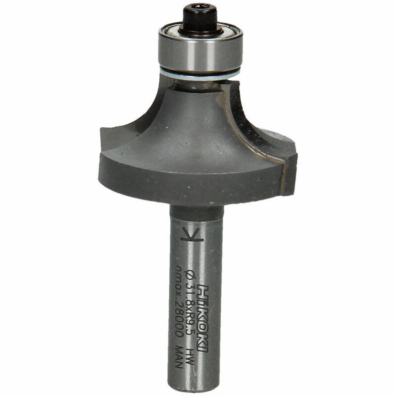 Produktbild Hikoki Abrundfräser rund 8 mm mit Kugellager 28,6 x 55 x 7,9 mm