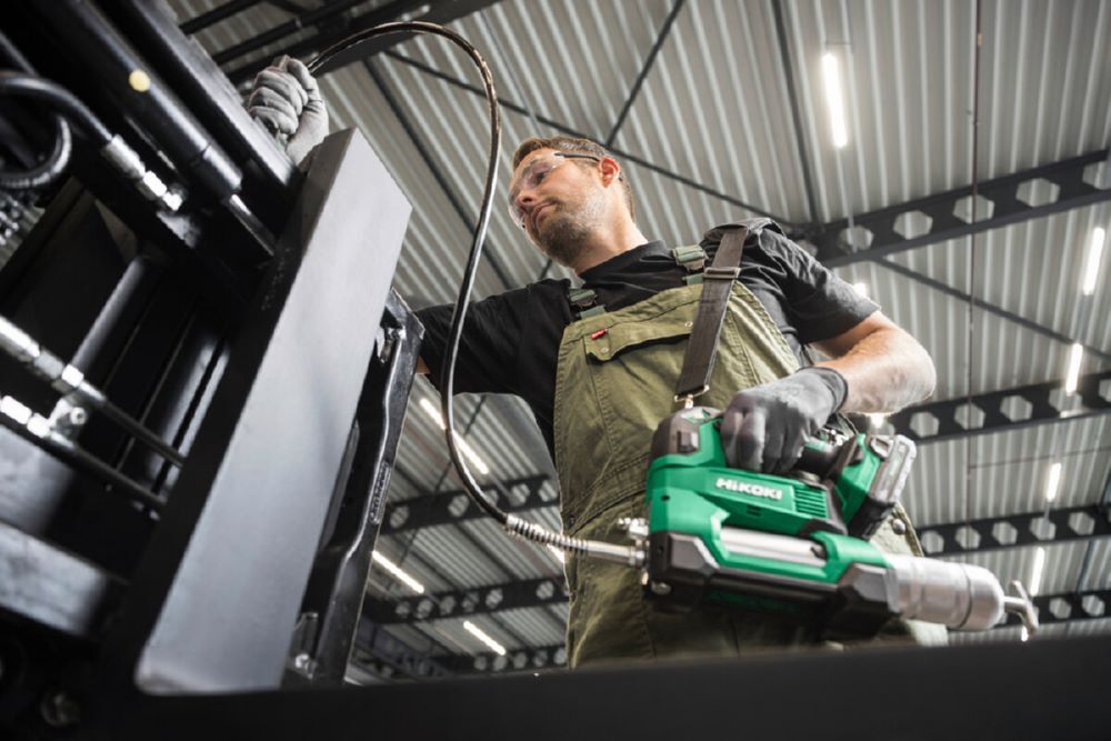 Produktbild Akku Fettpresse mit Schultergurt AL18DAW4Z bild 4