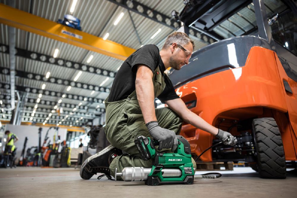 Produktbild Akku Fettpresse mit Schultergurt AL18DAW4Z bild 5