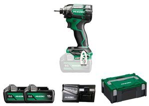 Hikoki Akku Schlagschrauber 1/4 Zoll Set WH18DC 5,0 Ah Produktbild Hikoki Akku Schlagschrauber 1/4 Zoll Set WH18DC 5,0 Ah