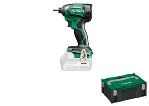 Hikoki Akku Schlagschrauber 1/4 Zoll im System Case WH18DE Solo Produktbild Hikoki Akku Schlagschrauber 1/4 Zoll im System Case WH18DE Solo