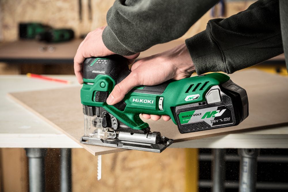 Hikoki Akku Stichsäge CJ36DB 2,5 Ah HSC II Stabgriff Produktbild Hikoki Akku Stichsäge CJ36DB 2,5 Ah HSC II Stabgriff bild 2