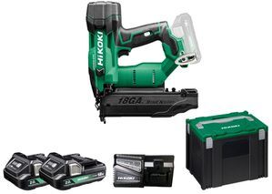 Hikoki Akku Stift Nagler Set NT1850DA 2,0 Ah Produktbild Hikoki Akku Stift Nagler Set NT1850DA 2,0 Ah