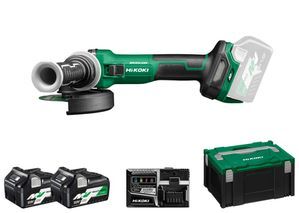Hikoki Akku Winkelschleifer 125 mm Set G3613DE 2,5 Ah Produktbild Hikoki Akku Winkelschleifer 125 mm Set G3613DE 2,5 Ah