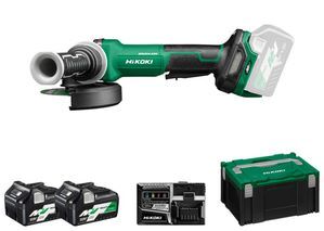 Hikoki Akku Winkelschleifer 125 mm G3613DVF 2,5 Ah Produktbild Hikoki Akku Winkelschleifer 125 mm G3613DVF 2,5 Ah