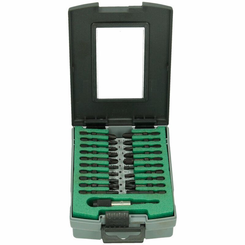 Produktbild Hikoki Bit Box 1/4 Zoll 38 mm schlagfest 21 teilig