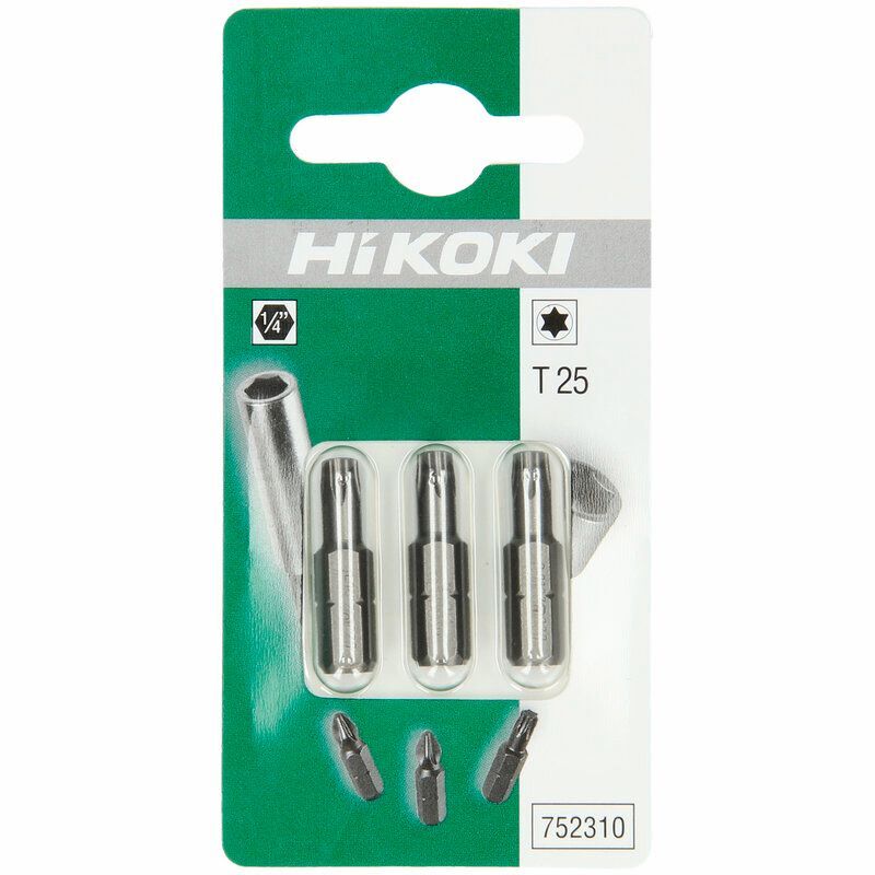 Produktbild 3 Bits 1/4" T25, 25mm bild 2