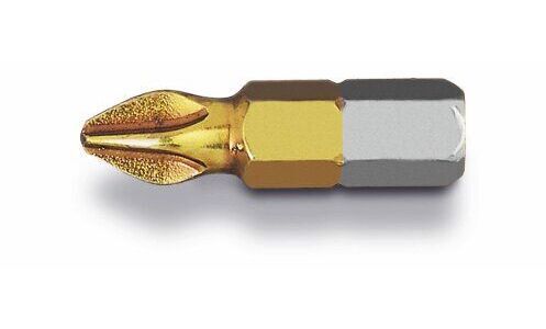 Produktbild Hikoki 3 Bits 1/4 Zoll Phillips PH1 Gesamtlänge 25 mm Titannitrid