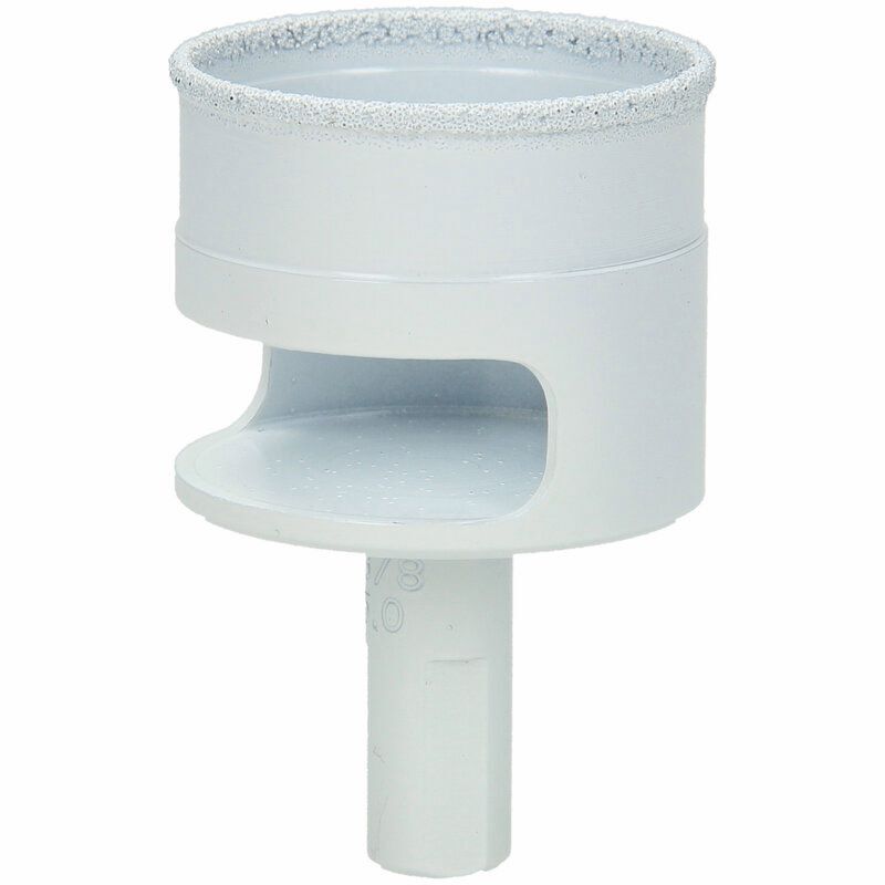 Produktbild Diamantbohrkrone 35 mm 10 mm Schaft rund 3 flachen Seiten bild 3