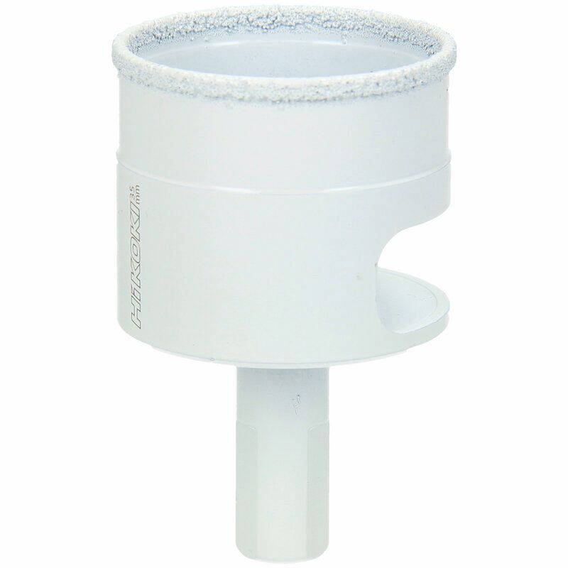 Produktbild Diamantbohrkrone 35 mm 10 mm Schaft rund 3 flachen Seiten bild 8