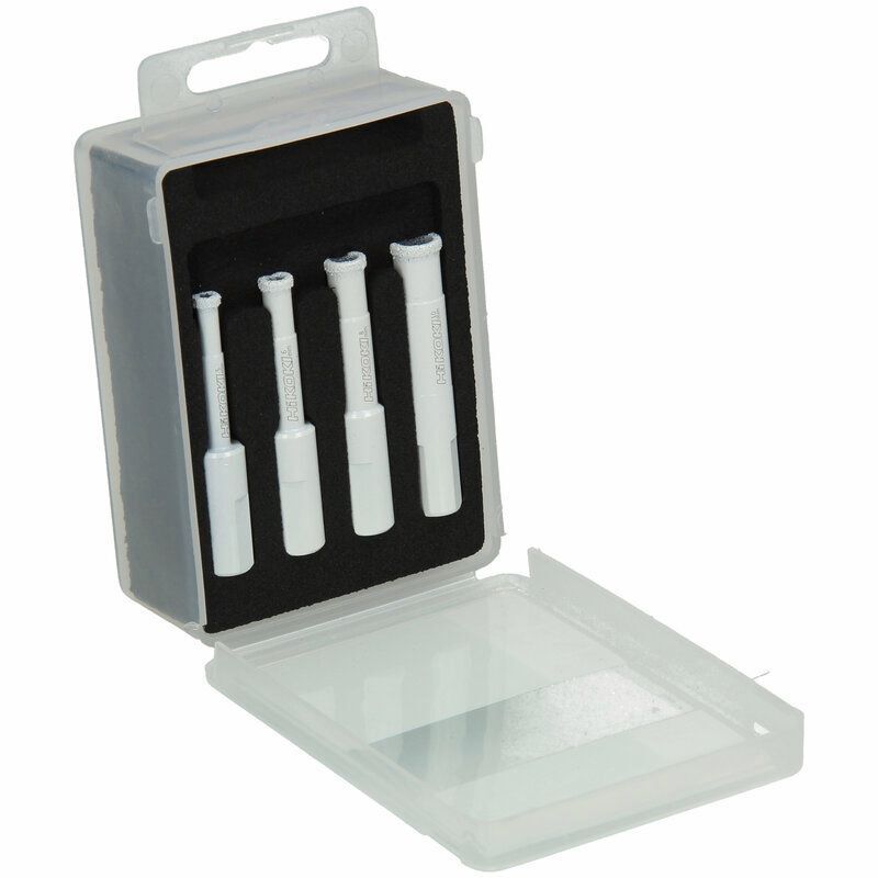 Produktbild Diamantbohrkrone Set 5 6 8 10 mm Schaft 10 mm 4 teilig bild 5