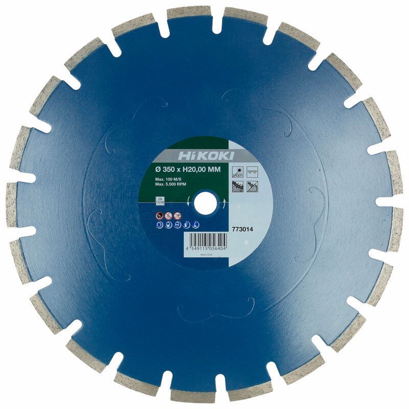 Produktbild Hikoki Diamanttrennscheibe 350 x 10 x 25,4 mm Beton economy laser
