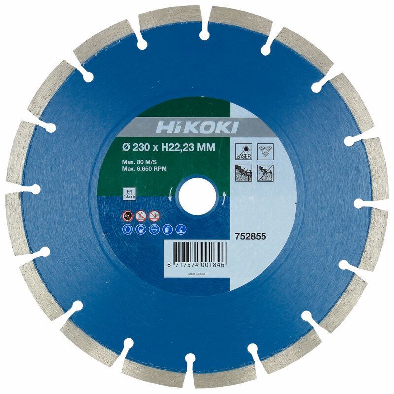 Produktbild Diamanttrennscheibe 300 x 10 x 22,23 mm Beton laser für Winkelschleifer bild 2