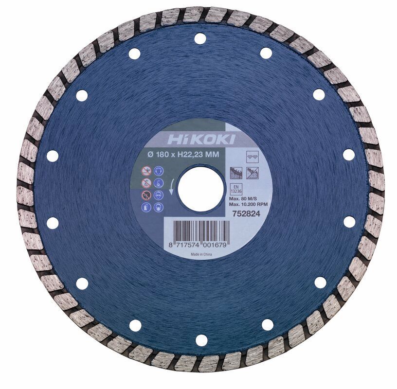 Produktbild Hikoki Diamanttrennscheibe 180 x 22,2 x 6 mm Turbo flat