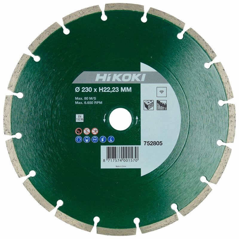 Produktbild Diamanttrennscheibe 115x10,0x22,23 mm Universal ds bild 4