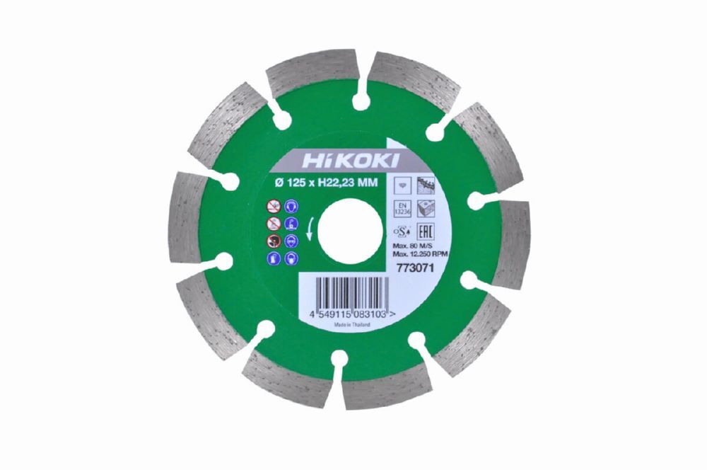 Produktbild Diamanttrennscheibe 125x10,0x22,23 mm Universal ds bild 6