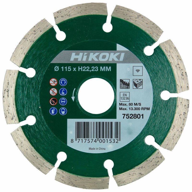 Produktbild Hikoki Diamanttrennscheibe 300 x 15 x 25,4 mm Universal economy gesintert