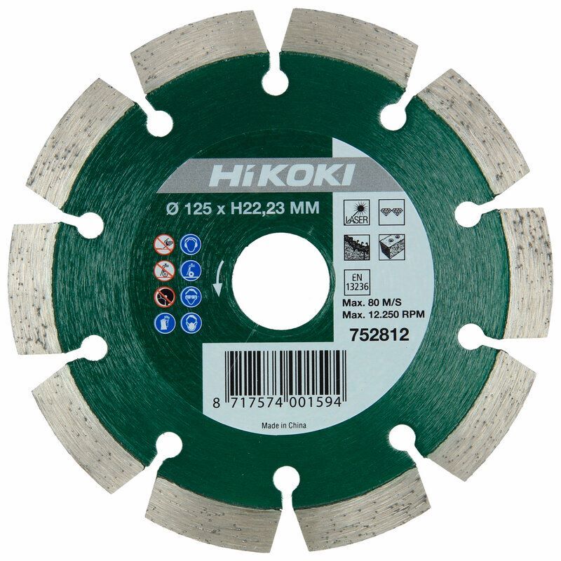 Produktbild Diamanttrennscheibe 115 x 10 x 22,23 mm Universal laser bild 3