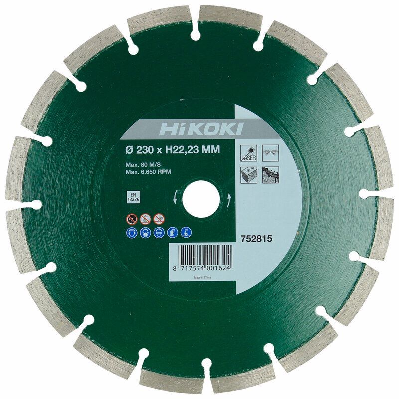 Produktbild Diamanttrennscheibe 180 x 10 x 22,23 mm Universallaser bild 4