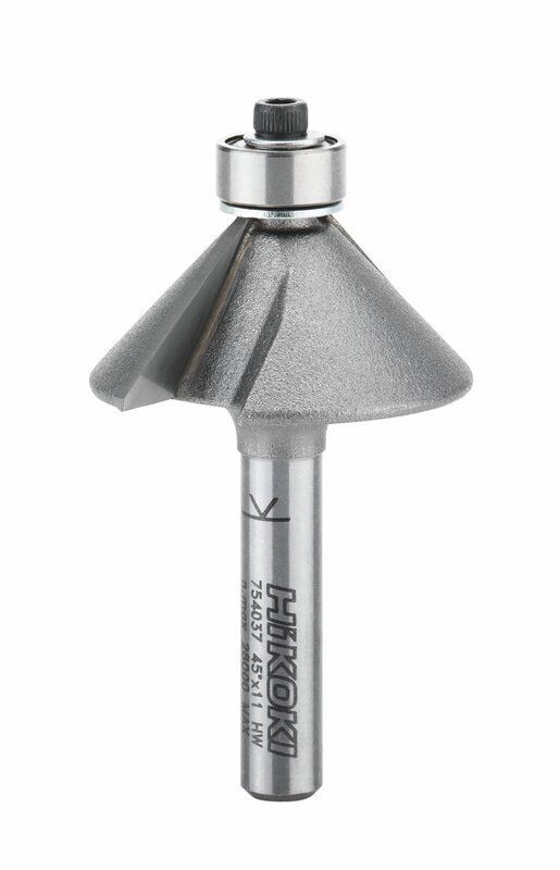 Produktbild Hikoki Fasenfräser 6 mm mit Kugellager 31,8 x 50 x 45 mm