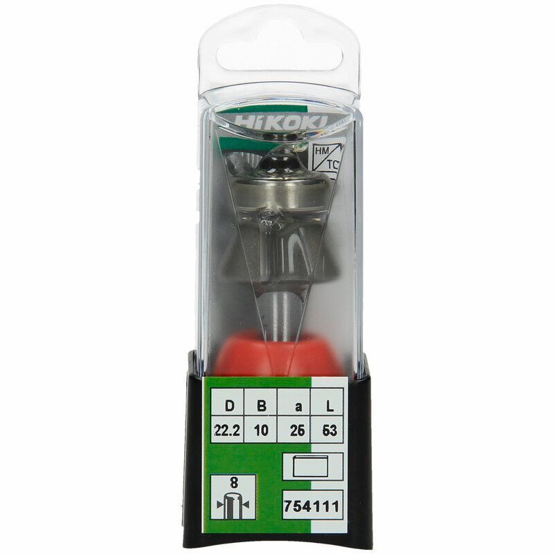 Produktbild Fasenfräser 8 mm mit Kugellager 3 Schneiden 22,2 x 53 x 25 mm bild 2