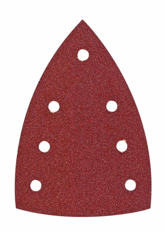 Produktbild Hikoki 10 Haftschleifblätter 100 x 150 mm Körnung P80 Rot