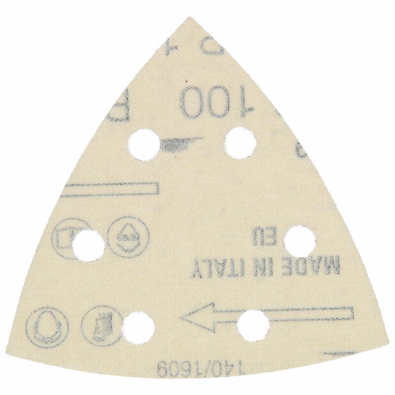 Produktbild 10 Haftschleifblätter 93mm P100, Rot bild 3