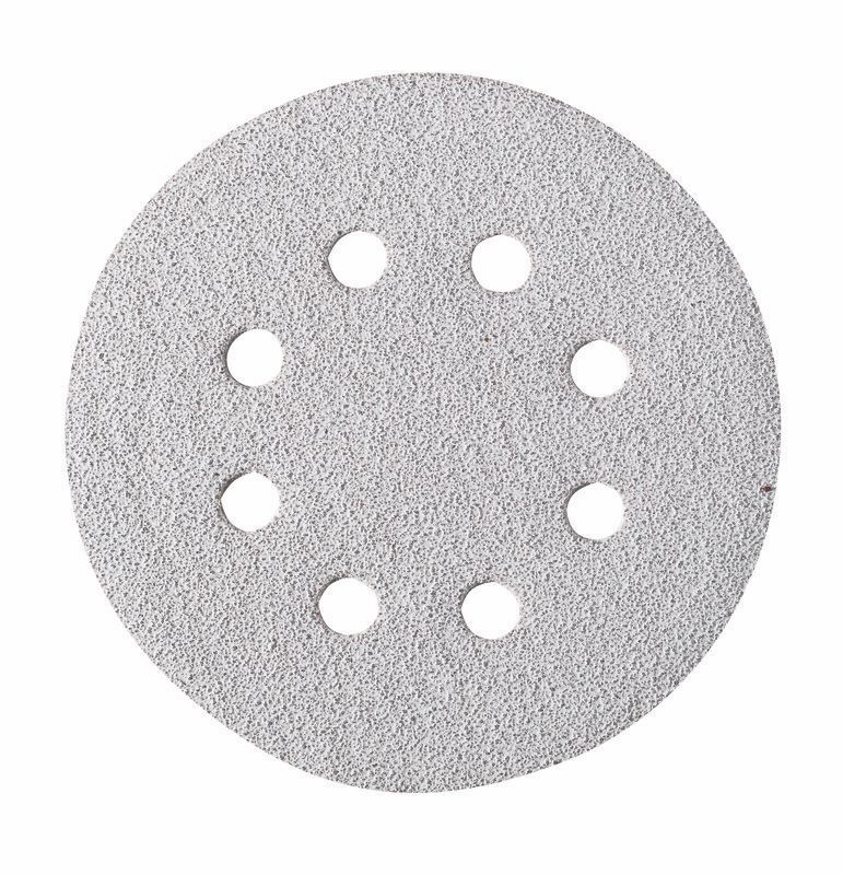 Produktbild Hikoki 10 Haftschleifblätter 125 mm Körnung P100 Klett Weiß