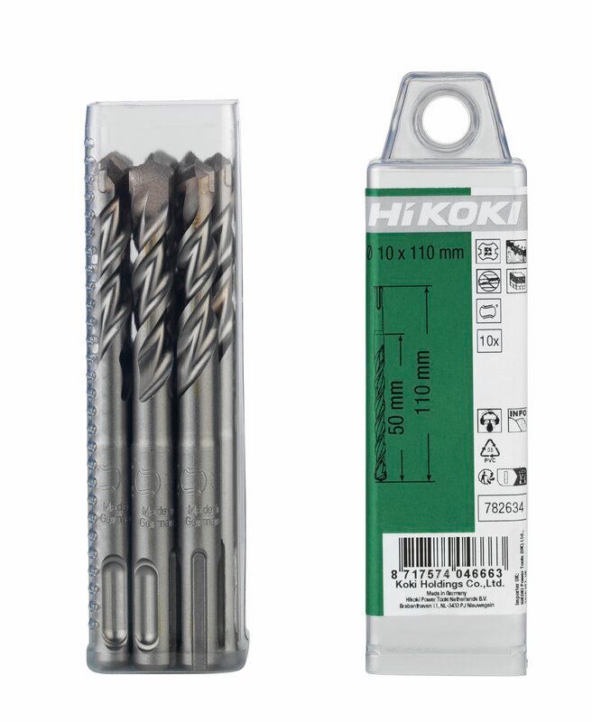 Produktbild Hikoki 10 HM Hammerbohrer SDS Plus 2 Schneider 10 x 50 mm 110 mm