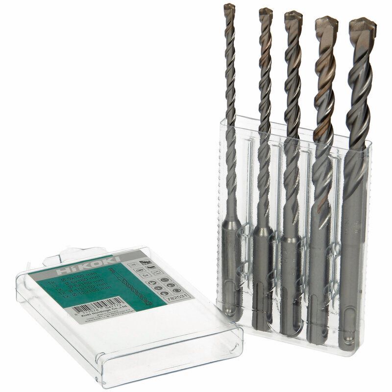 Produktbild HM-Hammerbohrerset SDS-Plus (5-teilig) 5/6/8/10/12 x 160 mm bild 2