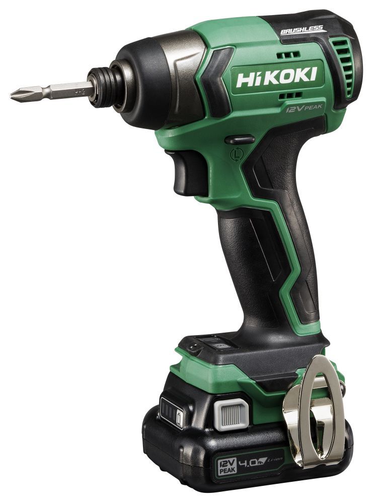 Hikoki Schlagschrauber WH12DD 4.0 HSC II 12V Peak Akku Brushless Produktbild Hikoki Schlagschrauber WH12DD 4.0 HSC II 12V Peak Akku Brushless