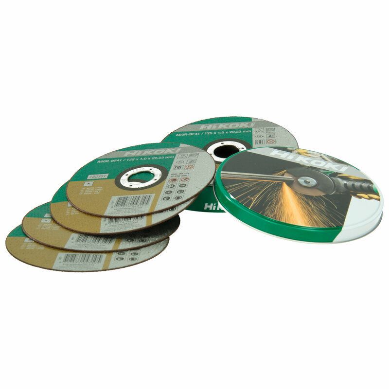 Produktbild Hikoki 10 HSP 125 x 1 x 22,23 mm Scheibenform F41 Inox Dose