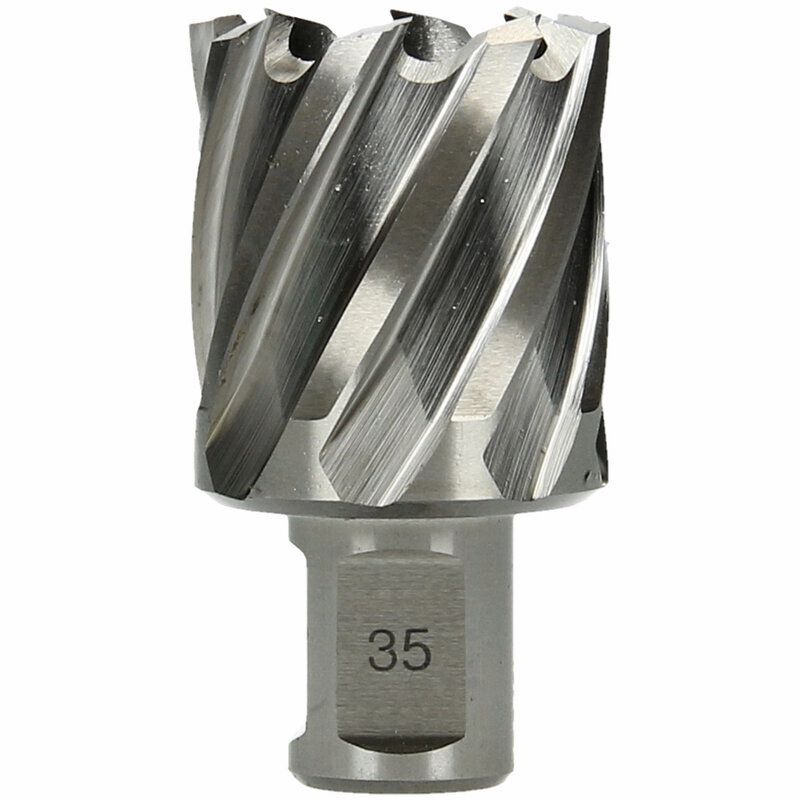 Produktbild Kernbohrer HSS 12 x 30 mm Gesamtlänge 65 mm Weldon 19 bild 2