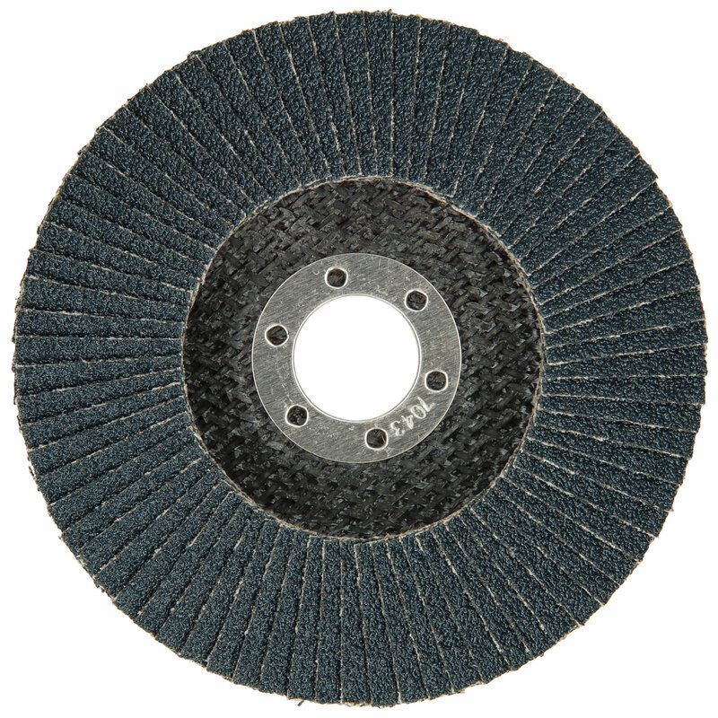 Produktbild Lamellenschleifteller 125 mm P 40, ZK, gekröpft bild 2