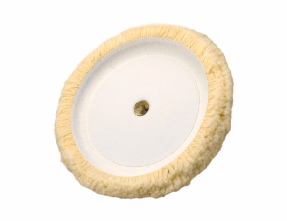 Produktbild Hikoki Lammfellhaube 200 mm Merinowolle einseitig gewölbt klett