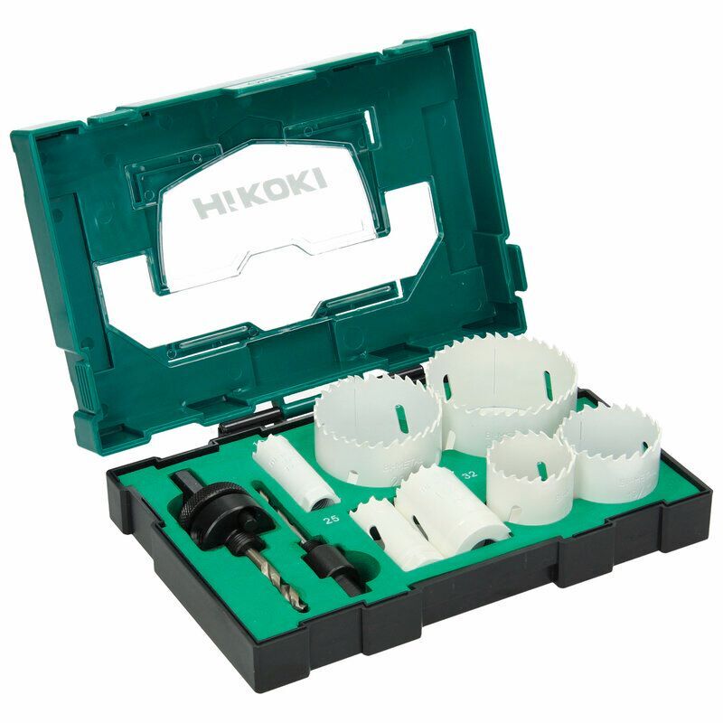 Produktbild Hikoki Lochsägen Set 19 25 32 38 44 57 68 mm 9 teilig